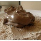 Hydrated Three Clay Blend on a bed of Clay Powder